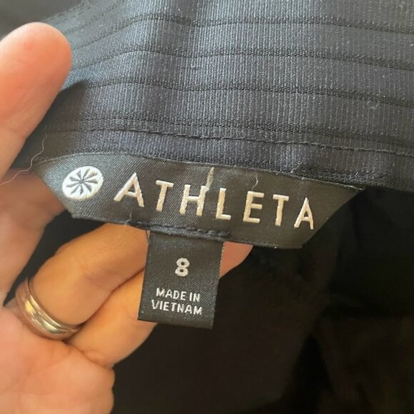 Athleta Pant Trouser Wander Stash Skinny Black Active Outdoor Travel Pocket 8 - Picture 6 of 10